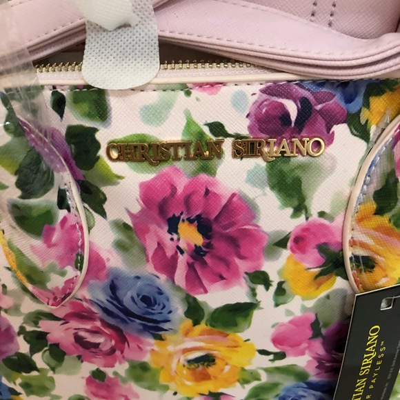 2 Piece Bag/Heels Christian Siriano Handbag Floral - Picture 3 of 7